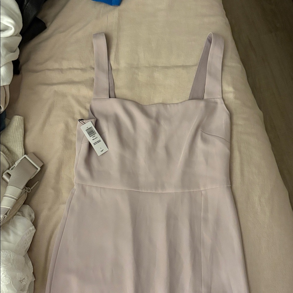 Babaton 90s Slit Midi Dress - Mauve Munro
